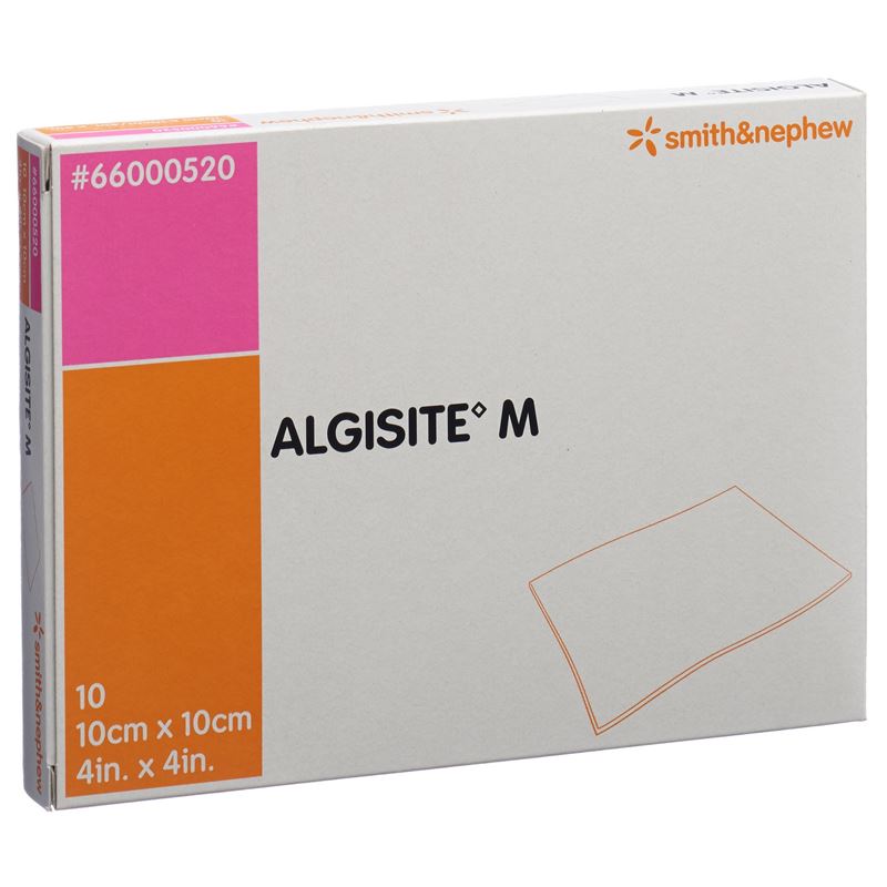 ALGISITE M Alginat Kompressen 10x10cm 10 Stk