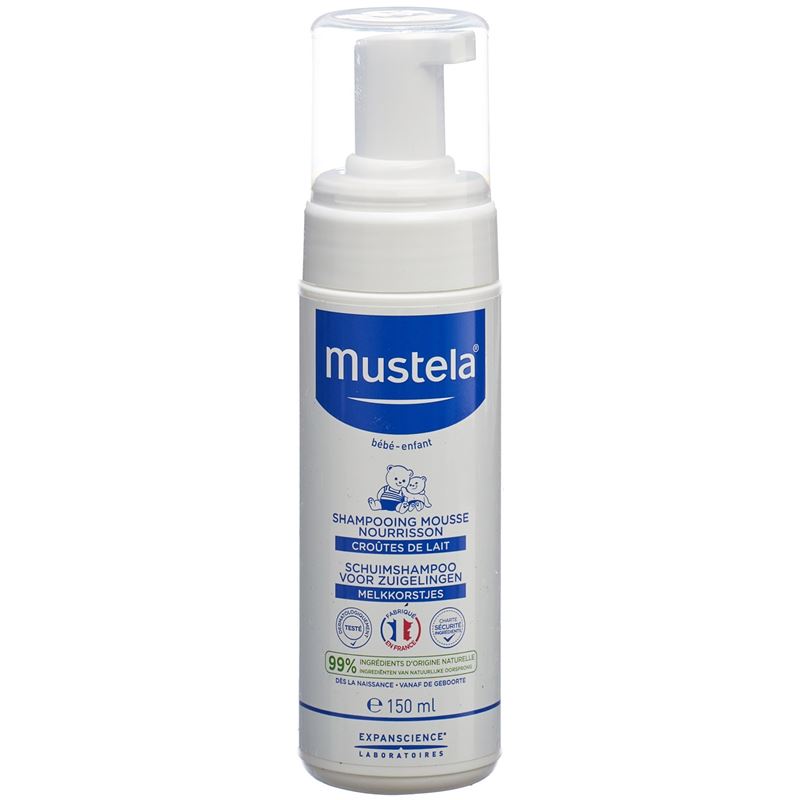 MUSTELA Schaum Shamp Säuglinge normale Haut 150 ml