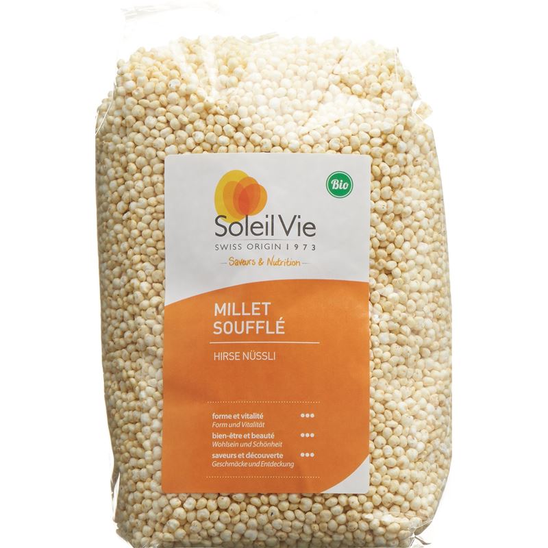 SOLEIL VIE Hirse Nüssli Bio 240 g