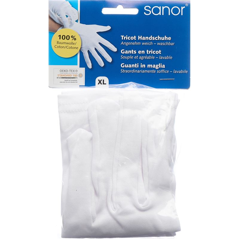 SANOR Tricot Handschuhe XL 1 Paar