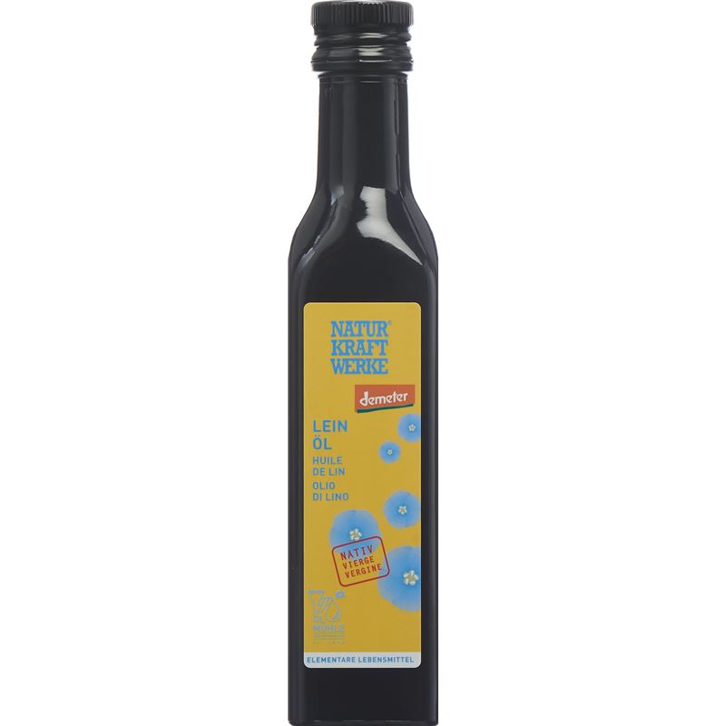 NATURKRAFTWERKE Leinöl nativ Demeter 250 ml