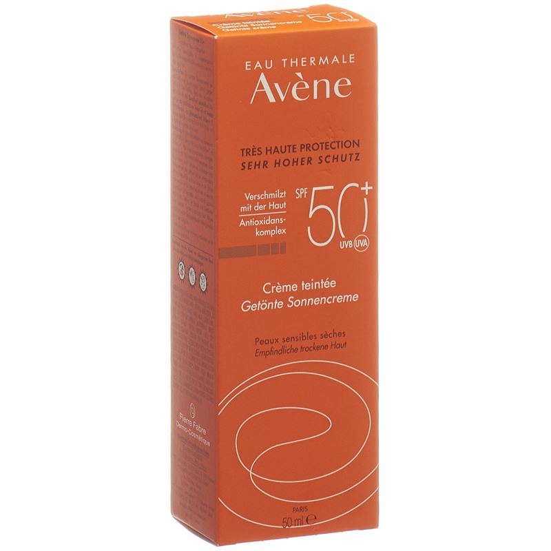 AVENE SUN Sonnencreme getönt  SPF50+ 50 ml
