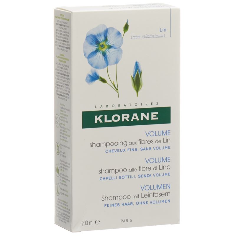 KLORANE Leinfaser-Shampoo 200 ml