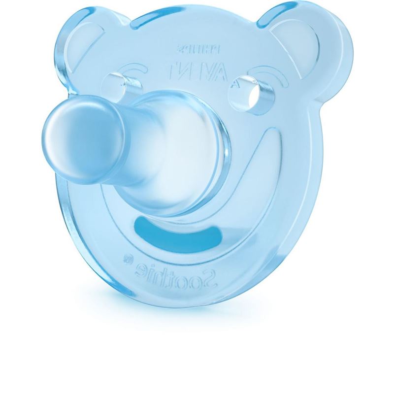 AVENT PHILIPS Soothie Nuggi blau/grün 0-3M 2 Stk