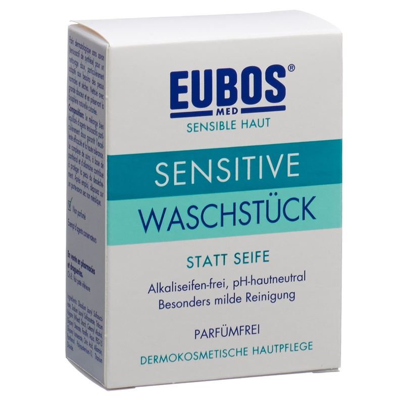 EUBOS Sensitive Seife fest 125 g