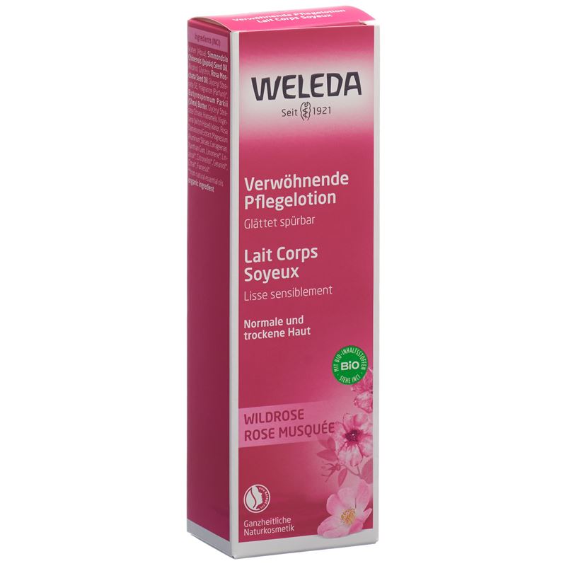 WELEDA WILDROSE Verwöhnende Pflegelotion 200 ml