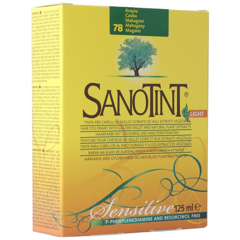 SANOTINT Sensitive Haarfarbe 78 mahagoni