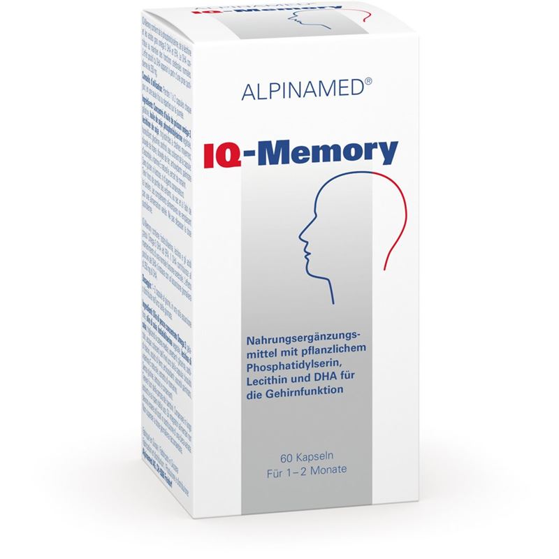 ALPINAMED IQ-Memory Kaps 60 Stk
