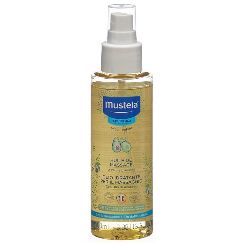 MUSTELA Massageöl normale Haut Spr 100 ml