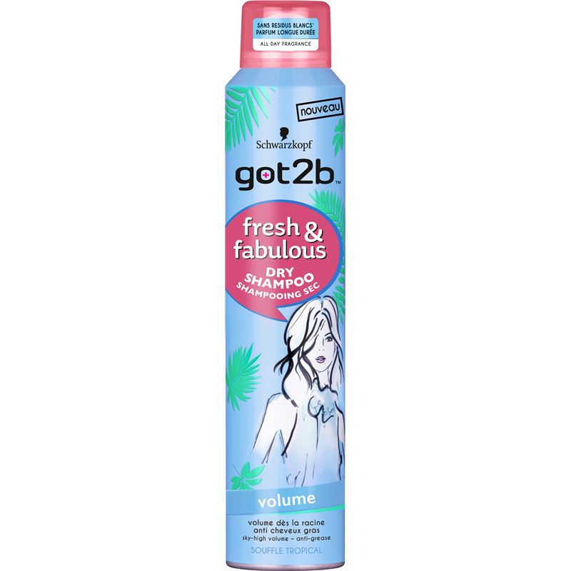 GOT2B fresh&fabulous dry shampoo volume 200 ml