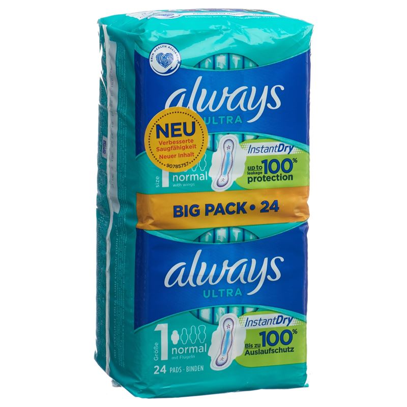 ALWAYS Ultra Binde Normal m Flügeln BigPack 24 Stk