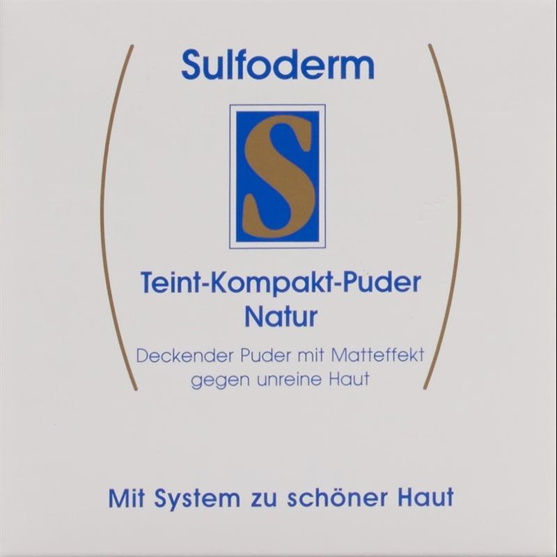 SULFODERM S Teint Kompakt Puder Ds 10 g