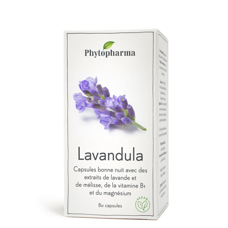 PHYTOPHARMA Lavandula Kaps Ds 80 Stk