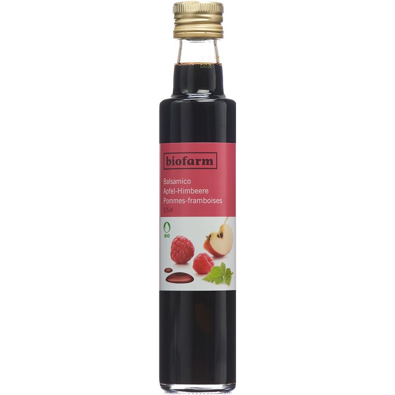 BIOFARM Balsamico Apfel Himbeere 250 ml