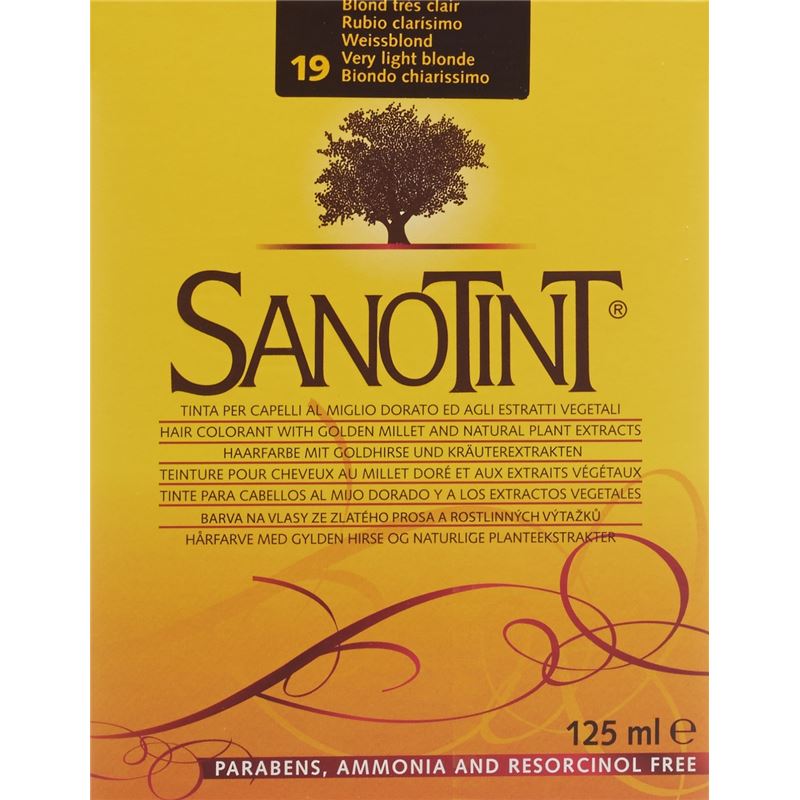 SANOTINT Haarfarbe 19 weissblond
