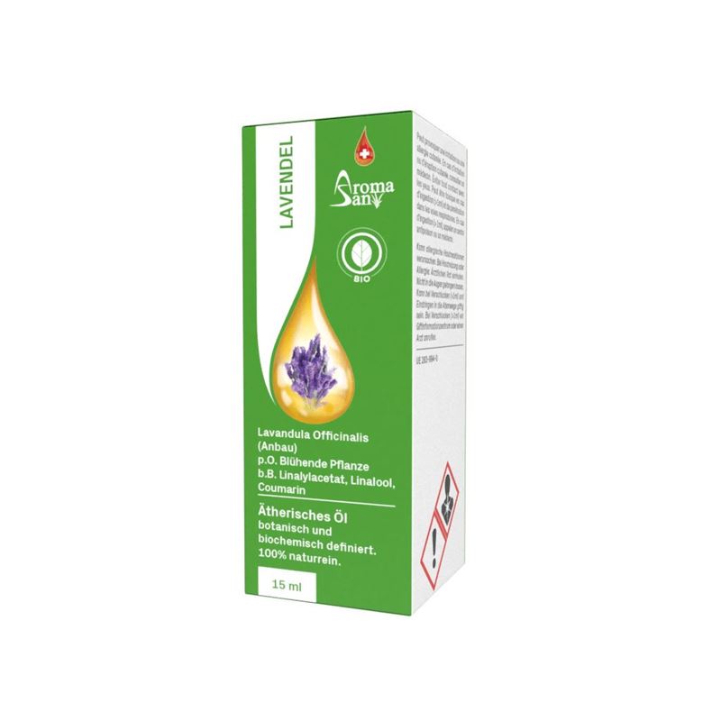 AROMASAN Lavendel Äth/Öl in Schachtel Bio 15 ml