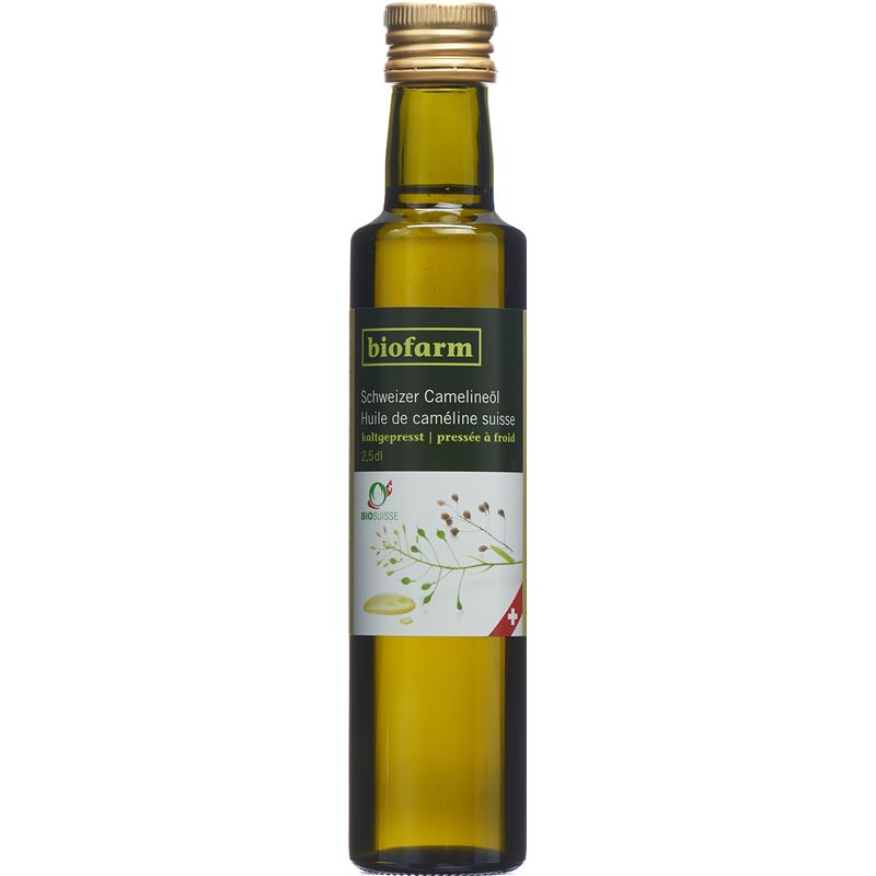 BIOFARM Camelineöl CH Knospe Fl 250 ml