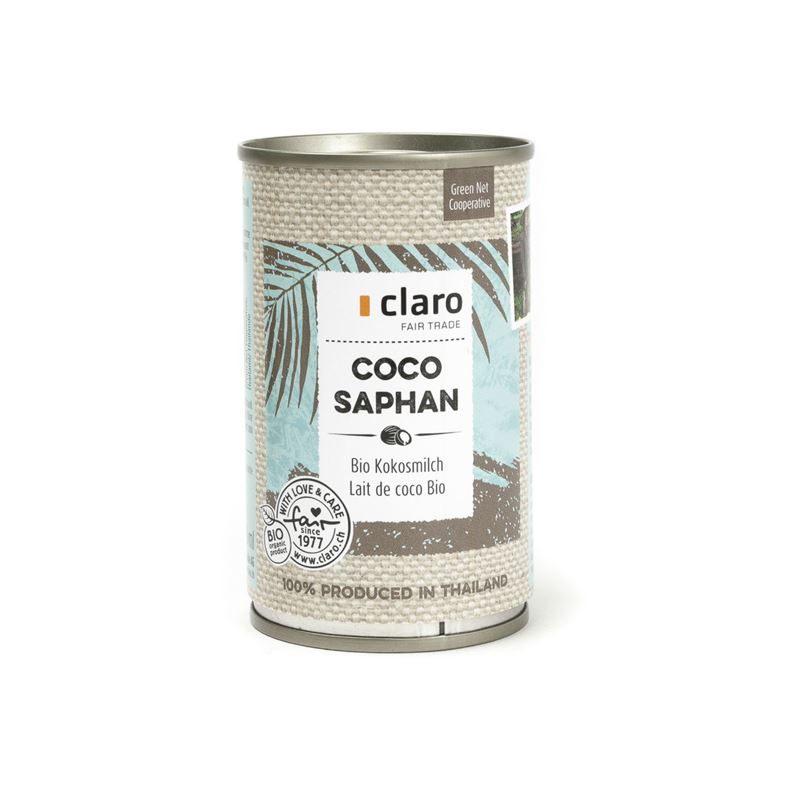 CLARO Coco Saphan Kokosmilch Bio Ds 160 ml