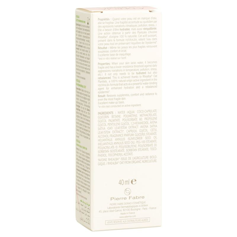 A-DERMA HYDRALBA leichte Creme 40 ml