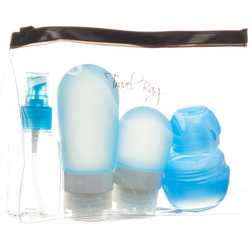 HERBA Travel Bag Reise Necessaire Set blau