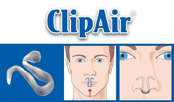OSCIMED ClipAir Nasendilatator M für Schlaf
