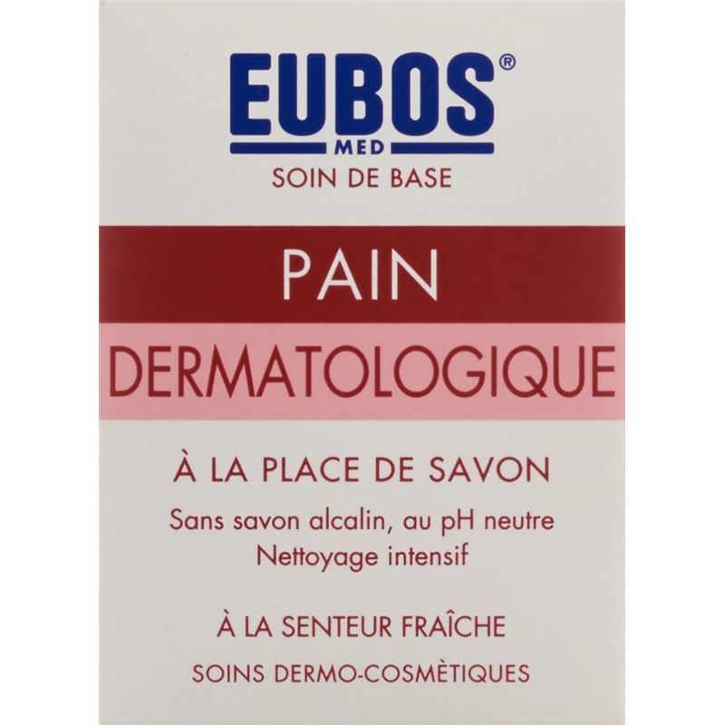 EUBOS Seife fest parf rosa 125 g