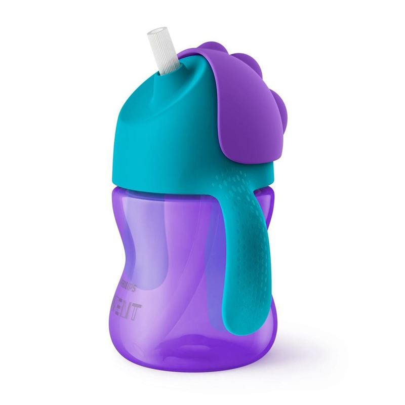 AVENT PHILIPS Strohhalm-Becher 200ml Girl lila