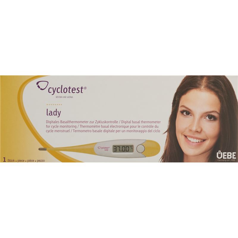 CYCLOTEST lady Frauen Thermometer Digital