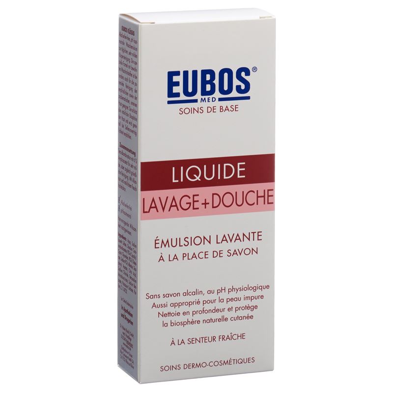EUBOS Seife liq parf rosa Fl 200 ml