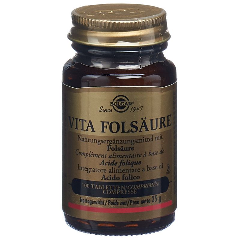 SOLGAR Vita Folsäure Tabl 100 Stk
