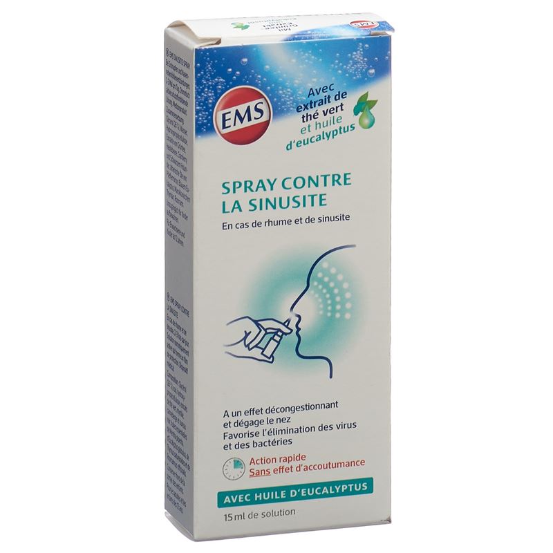 EMS Sinusitis Spray mit Eukalyptusöl 15 ml