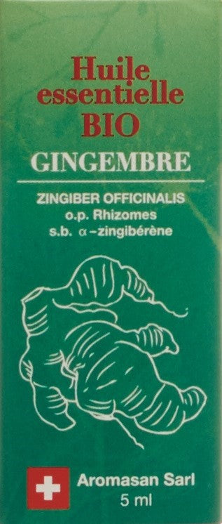 AROMASAN Ingwer Äth/Öl in Schachtel Bio 5 ml