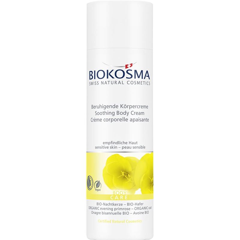 BIOKOSMA Körpercreme BIO-Nachtkerze Hafer 200 ml