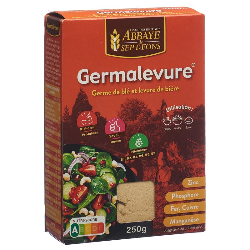 GERMALEVURE Bierhefe Weizenkeime Plv 250 g