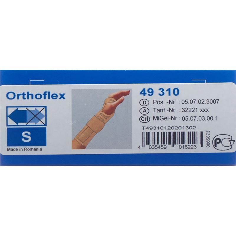 THUASNE Orthoflex Handgelenkband S 21cm links hf