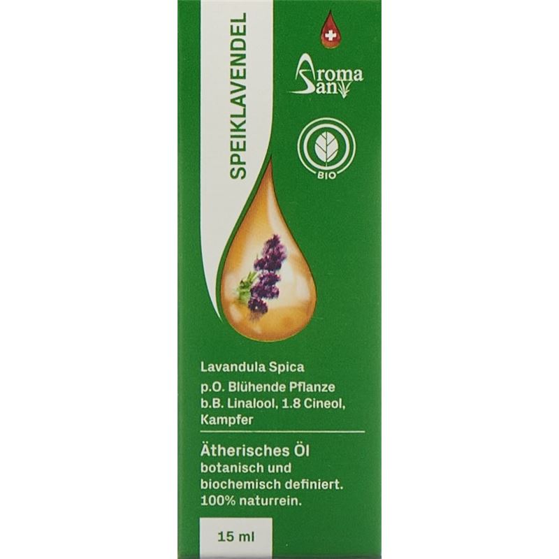 AROMASAN Speiklavendel Äth/Öl BIO Schachtel 15 ml