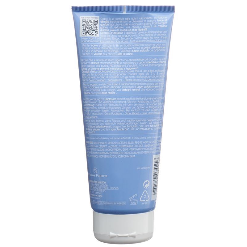 KLORANE Leinfaser Pflegespülung 200 ml
