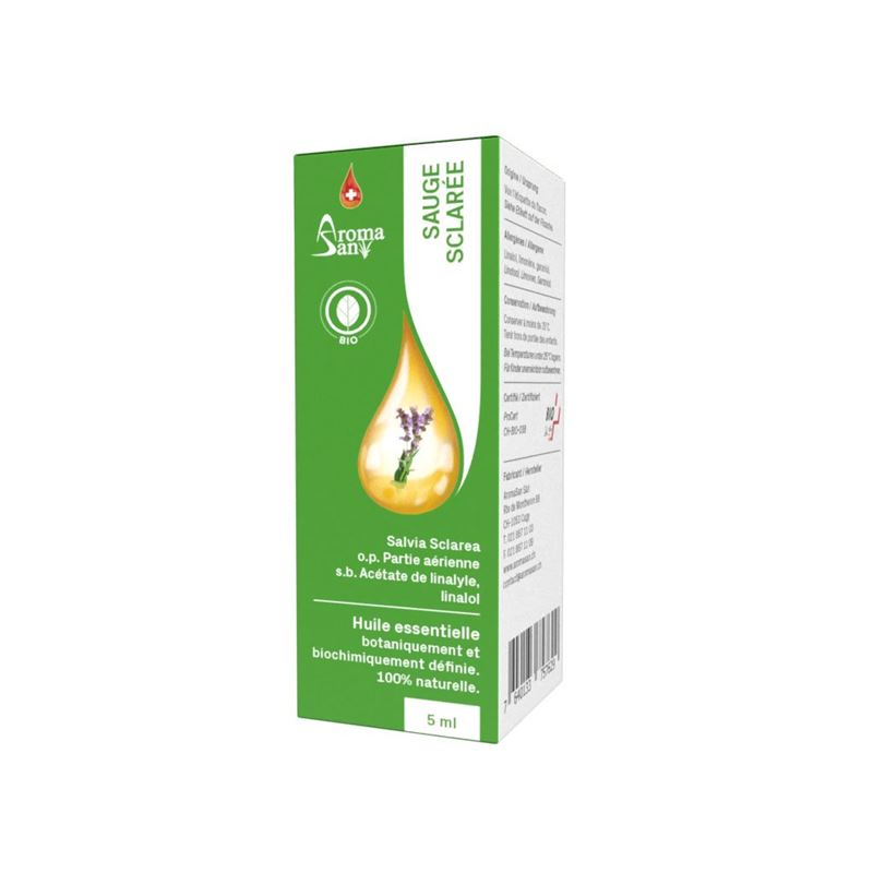 AROMASAN Muskateller Salbei Äth/Öl Schach Bio 5 ml