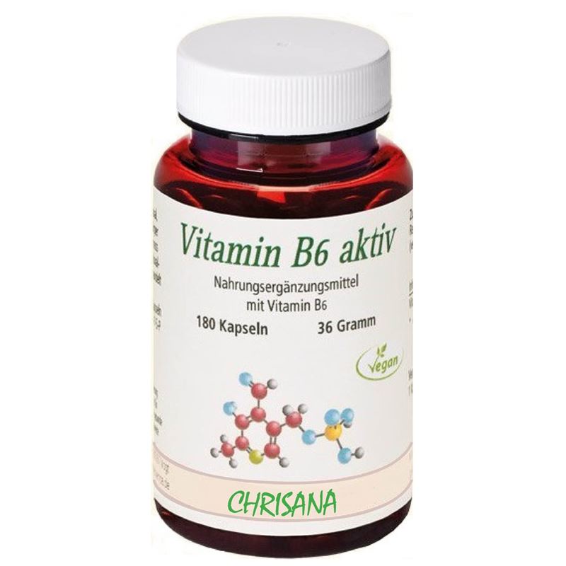 CHRISANA Vitamin B6 aktiv Kaps Ds 180 Stk