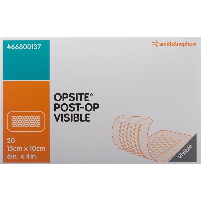 OPSITE POST OP VISIBLE Wundverb 15x10cm 20 Stk