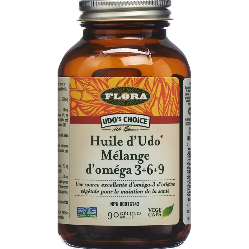 UDOS CHOICE Bio Pflanzenöl Kaps 90 Stk