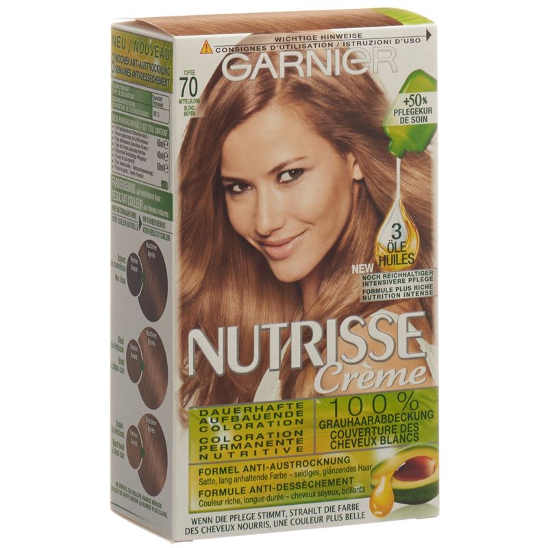 NUTRISSE Nährende Color-Maske 70 mittelblond