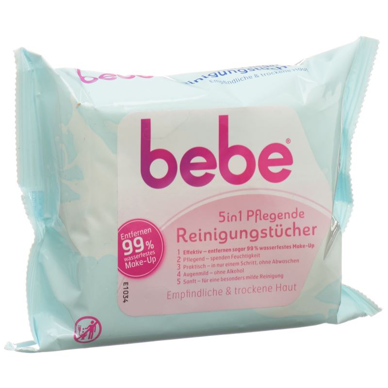 BEBE 5in1 Reinigungstücher pflegend 25 Stk