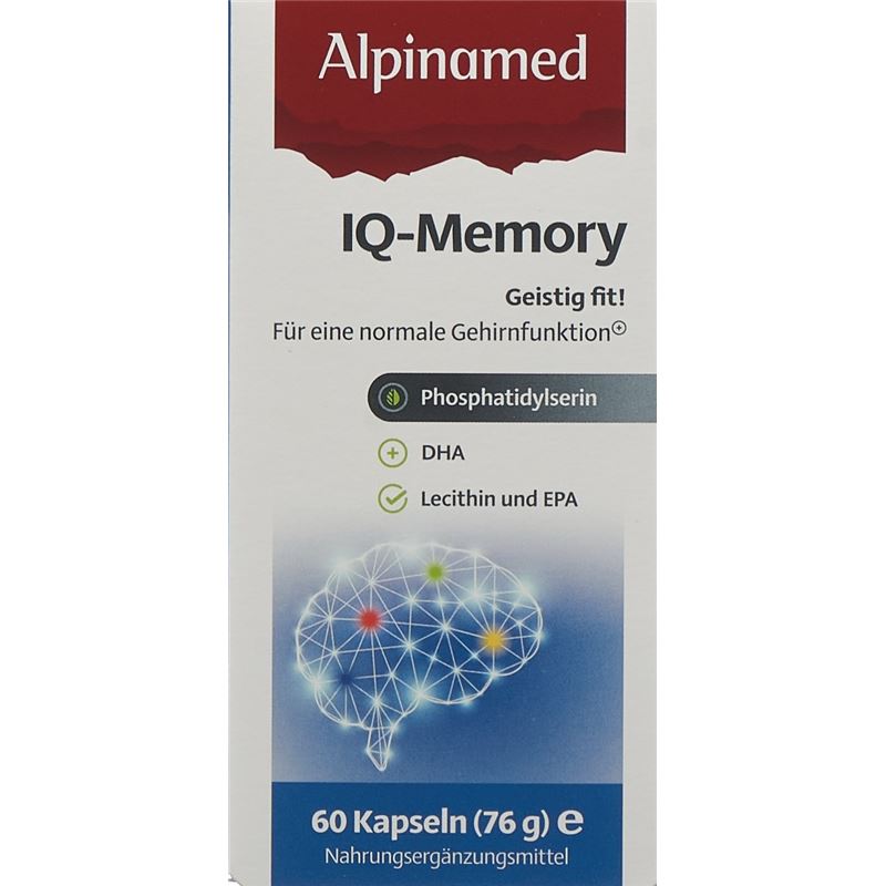 ALPINAMED IQ-Memory Kaps 60 Stk