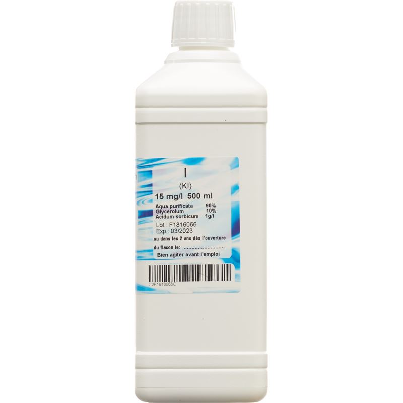 OLIGOPHARM Iod Lös 15 mg/l 500 ml