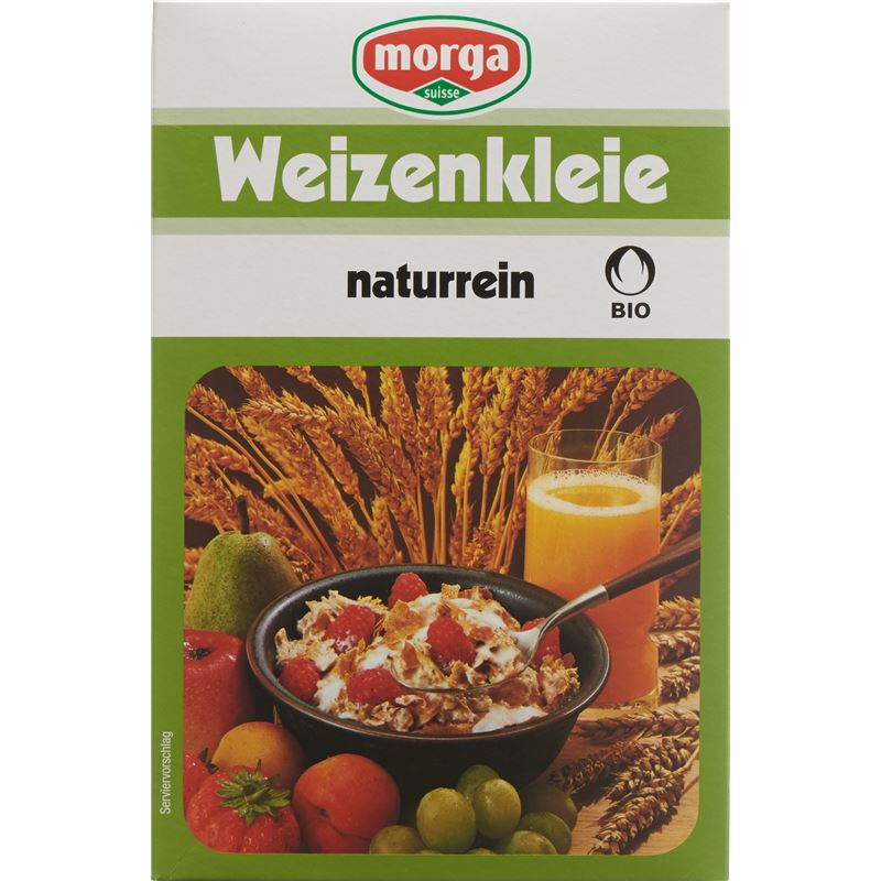 MORGA BIO Weizenkleie naturrein Knospe 250 g