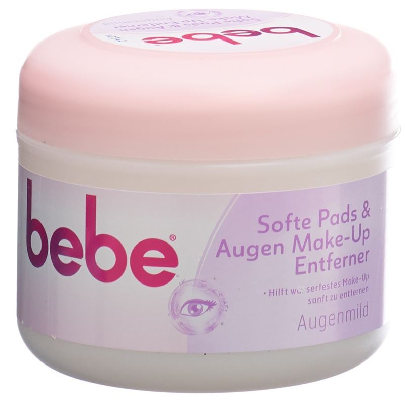 BEBE Softe Pads Augen Make-Up Entferner 30 Stk