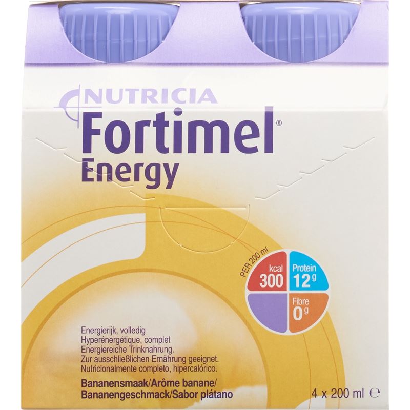FORTIMEL Energy Banane 4 Fl 200 ml