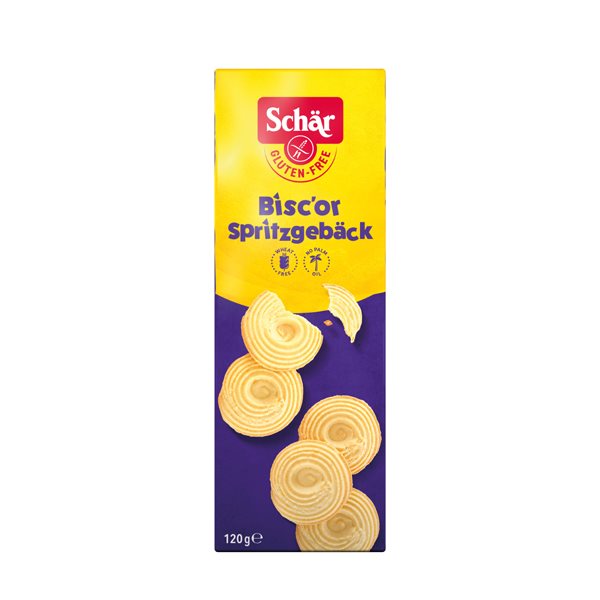 SCHÄR Bisc' Or Spritzgebäck glutenfrei 120 g
