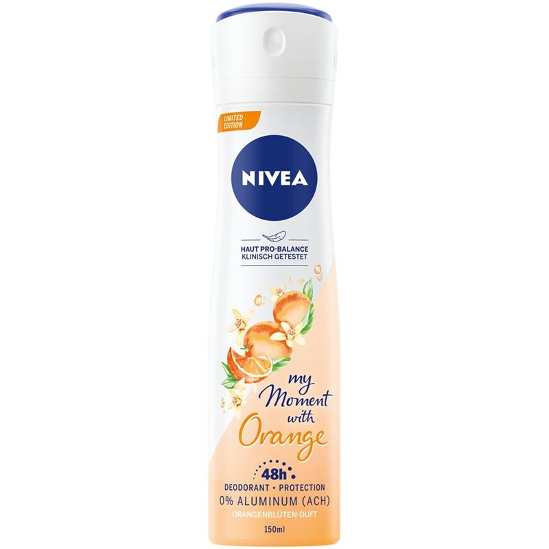NIVEA Deo my Moment with Orange Female Spr 150 ml